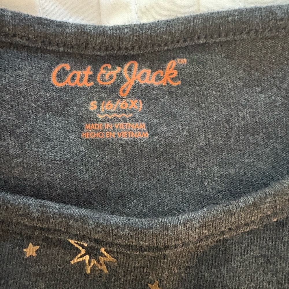 Cat & Jack B Stars and Moon Long Sleeve Sweater Dress - Picture 3 of 8